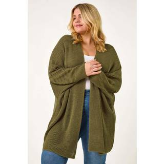 Roman Roman Green Curve Light Weight Knit Cardigan