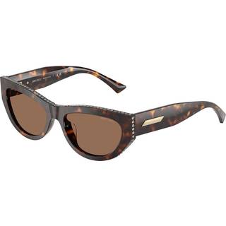 Jimmy Choo Kvinde JC5034BU 500273 Solbriller Acetat Skildpadde Brun Cat Eye Normal