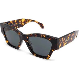 Versace Kvinde VE4492U 551487 Solbriller Acetat Skildpadde Grå Firkantet Normal