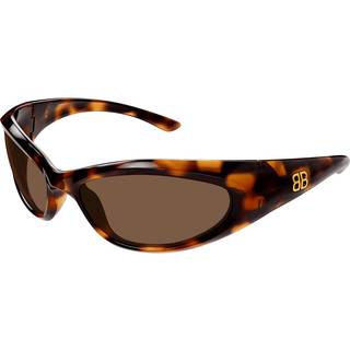 Balenciaga Unisex BB0384S 002 Solbriller Acetat Havana Brun Cat Eye