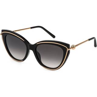 Furla Kvinde SFU889 700 Solbriller Acetat Sort Røg Sommerfugl Normal Skygge