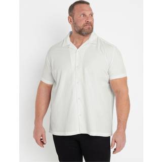 BadRhino Big & Tall BadRhino Big & Tall White Seersucker Shirt