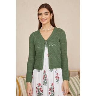 Yumi Crochet Slips CardiganforanStor