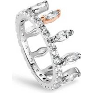 Clogau® Celebration Sterling Silver Crown Ring with Topaz