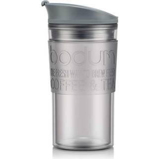 Bodum Rejsekrus Plastik/Silikone - 0,35 L - Grå