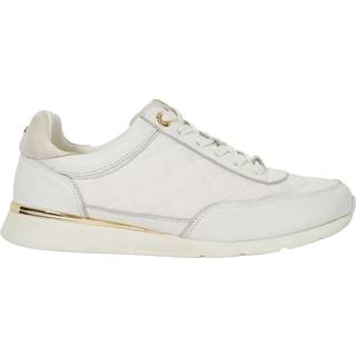 Dune London Dune London White Slim Everglow Quilted Sole Sport Trainers