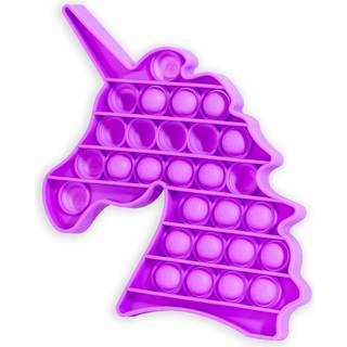 Sensory Builder: Push Pop Bubble Fidget Sensory Toy For Angst Autism Tilf?j og Adhu Popit Special Needs Stress Reliever: Popit Unicorn