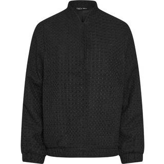 M & Co M & Co Black Boucle Bomber Jacket