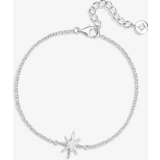 Simply Silver Simply Silver 925 Cubic Zirconia Star Toggle Armbånd