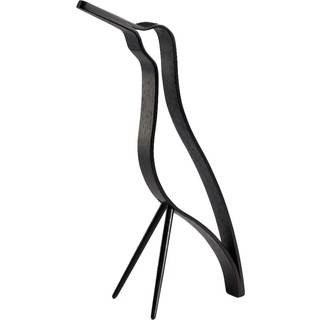 Cooee Design Woody Bird Dekoration 18 Cm Black Stained Oak - Dekorative Accessories Træ Sortbejdset Eg - ED-08-03-BK