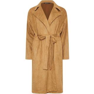 M & Co M & Co Brown Faux Suede Jacket