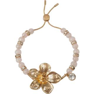 Bibi Bijoux Guld Tone Flower Bead VenskabsarmbåndEn