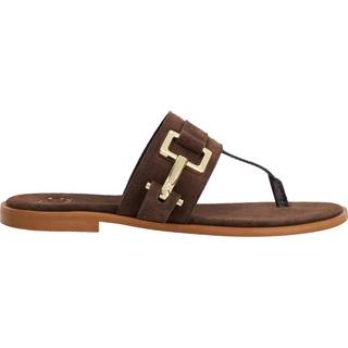 Dune London Lotica Suede Toe Post Flade sko SandalerEU 36 (UK 3)