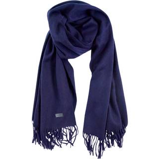 Pashmina tørklæde i 100% cashmere Pollini - blå