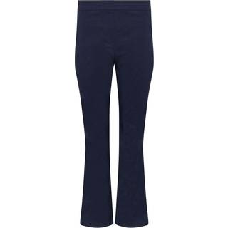 M & Co M & Co Blue Bootcut Bengaline Trousers
