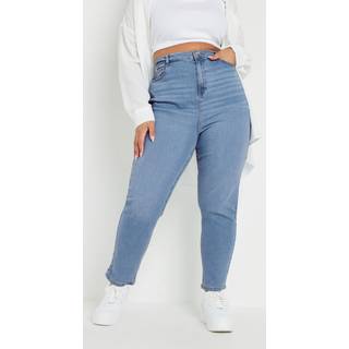 Yours Curve Yours Curve Blue Mom Jeans