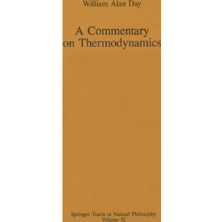 A Commentary on Thermodynamics