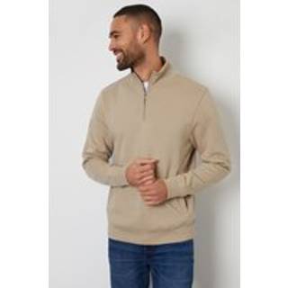 Threadbare Quarter Zip Sweatshirtsmall