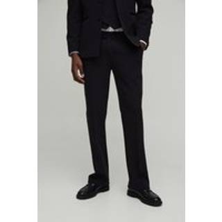 Mens Black Slim Flare Tailored Trouser