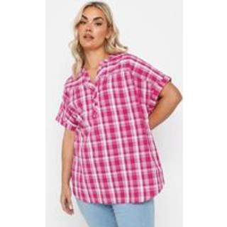 Yours Curve Textured Notchneck Blouse50