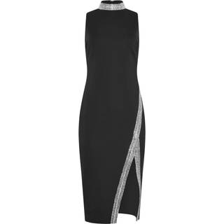 Star by Julien MacDonald Star by Julien MacDonald Black Diamante Trim Bodycon Dress