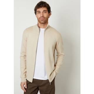 Threadbare Threadbare Zip-Through Højhalset strikket Cardigan