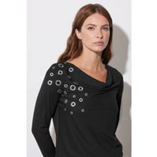 Star by Julien MacDonald Star by Julien MacDonald Black Eyelet Detail Top