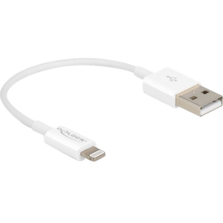 Linocell Lightning-kabel - Hvid 0,1 m
