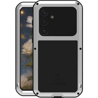 Samsung Galaxy S25+ Love Mei Powerful Hybrid Cover - Sølv