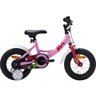 Puch Molly pige juniorcykel 1 gear 12" 2024 - lyserød
