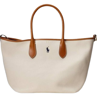 Polo Ralph Lauren Bellport Medium Shopper taske elfenben