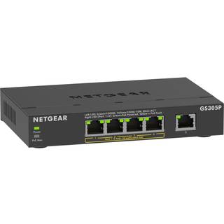 NETGEAR 5PT GE UNMANAGED SWCH W/POE+GS305P