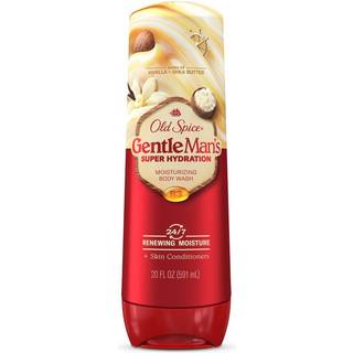 Old Spice Body Wash Gentlemans Superhydrering til m?nd 24/7 Fornyende fugt blid p? hud vanilje + shea duft 20 fl oz