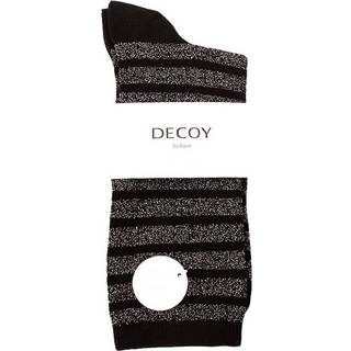 Decoy Sock Black with Silver Shimmer 37-41