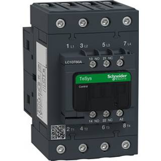 Schneider Kontaktor 80A 4p+1no+1nc 48V AC