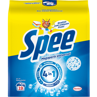 Spee 4-i-1 Vaskemiddel Universal Megaperls Pulver 19 vaske 2.37 DKK/1 vask/e