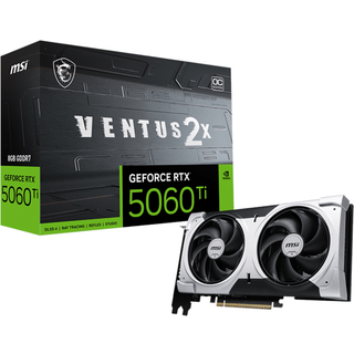 MSI GeForce RTX 5060 Ti 8G VENTUS 2X OC PLUS grafikkort - På lager i butik