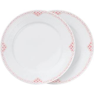 Royal Copenhagen Koral Riflet Blonde tallerken 22 cm 2 stk.