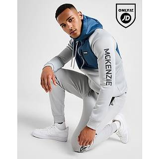 McKenzie Mount Poly Full Zip Hoodie, Grey - XS