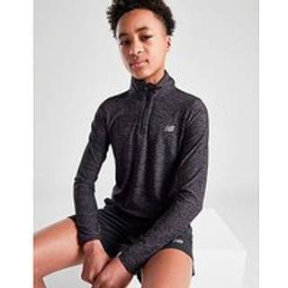 New Balance Accelerate 1/4 Zip Top Junior, Grey - M