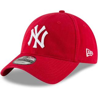 New York Yankees MLB Core Classic Red 9TWENTY Adjustable Cap newera adult unisex Red newera adult unisex Red newera adult unisex Red newera adult unis - Osfm