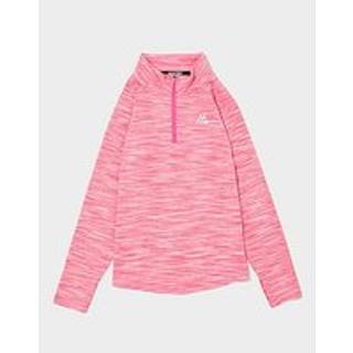 MONTIREX Girls' Trail 1/4 Zip Top Junior, Pink - L