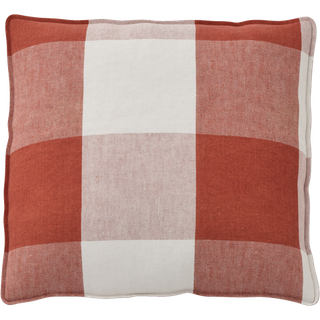 Cushion Cover, Terracotta, Linen - Bemz