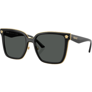 Versace Kvinde VE2278D GB1/87 Solbriller Metal Sort Grå Sommerfugl Normal