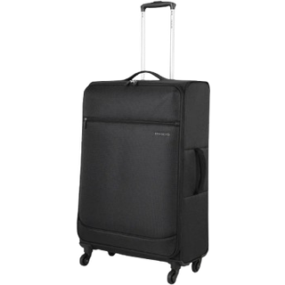 Global lightweight trolley 4 hjuls 75 cm - sort (På lager i varehus)