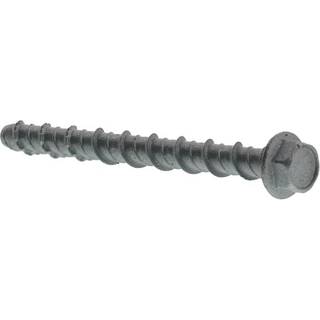 Spit 155842 Betonskrue Tapcon 4, HEXAGON HOVED 45 mikron 8 x 100/35 mm, pakke med 50