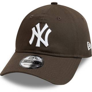 NOS League Essential 9Forty New York Yankees Cap, Dark Brown, One size