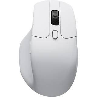 Keychron M6 4K Ergonomisk Trådløs Mus - Hvid