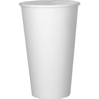 Salling engangskrus 50 cl 10-pak - hvid (På lager i varehus)