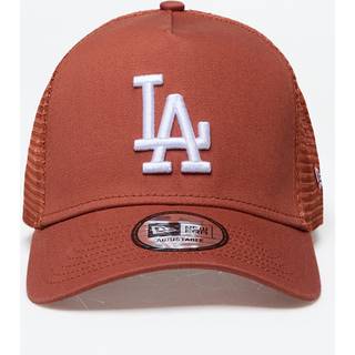 LA Dodgers League Essential Brown A-Frame Trucker Cap newera adult unisex Brown newera adult unisex Brown newera adult unisex Brown newera adult unise - Osfm